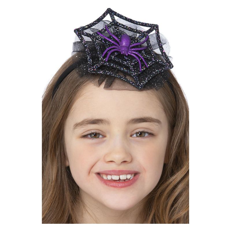 Spiderella Headband Child Black_1