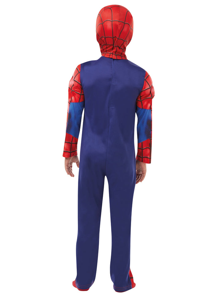 Spiderman Costume Child Muscle Chest Suit_3