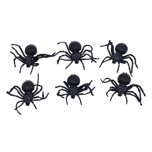 Spiders Small 6 Pack Halloween Prop 2