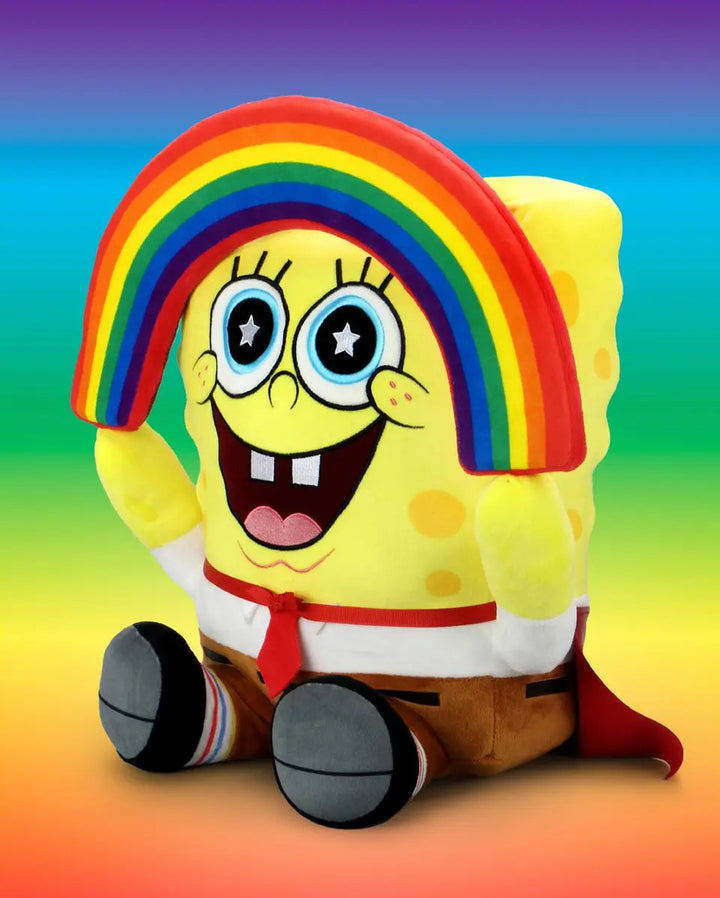 Size Chart Spongebob Rainbow Hug Me 16 Inch Vibrating Plush Phunny Soft Toy
