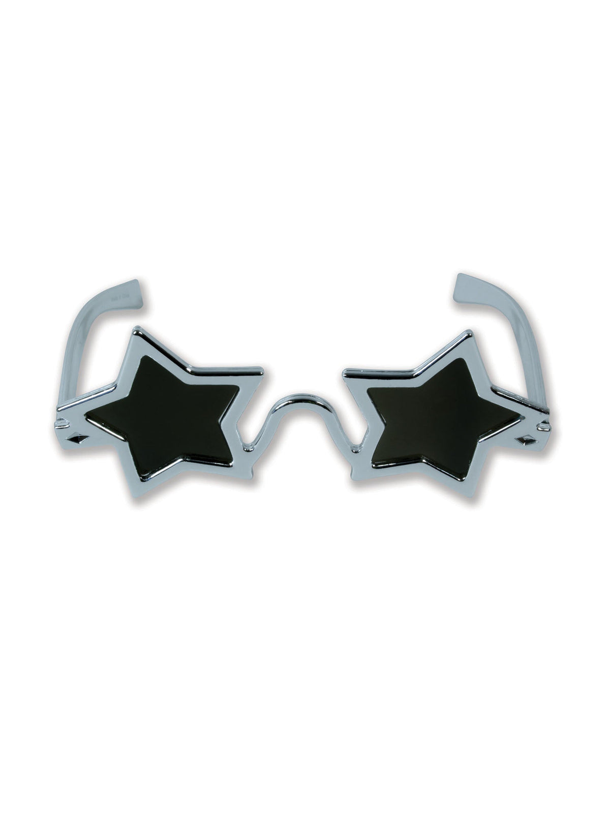 Star Glasses Silver Joke Elvis Elton John Costume Accessory 2