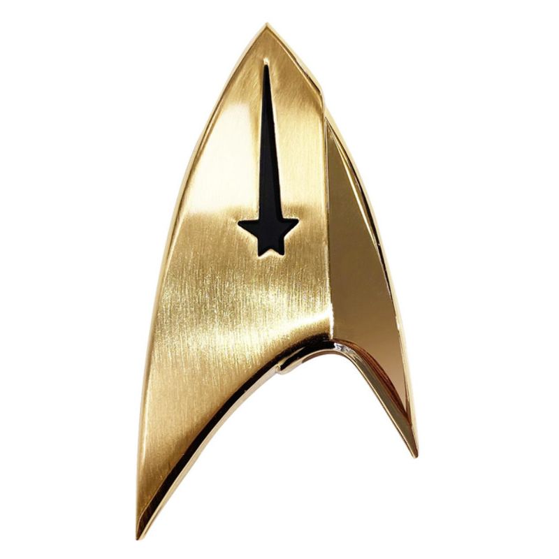 Star Trek Discovery Badge Adult Gold_1