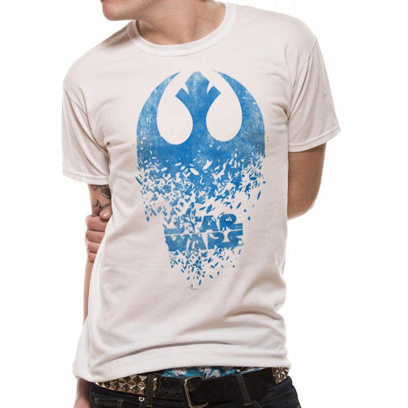 Star Wars 8 Rebel Badge Explosion T-Shirt Adult_1