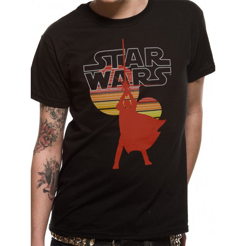Star Wars Retro Suns of Tatooine T-Shirt Adult_1