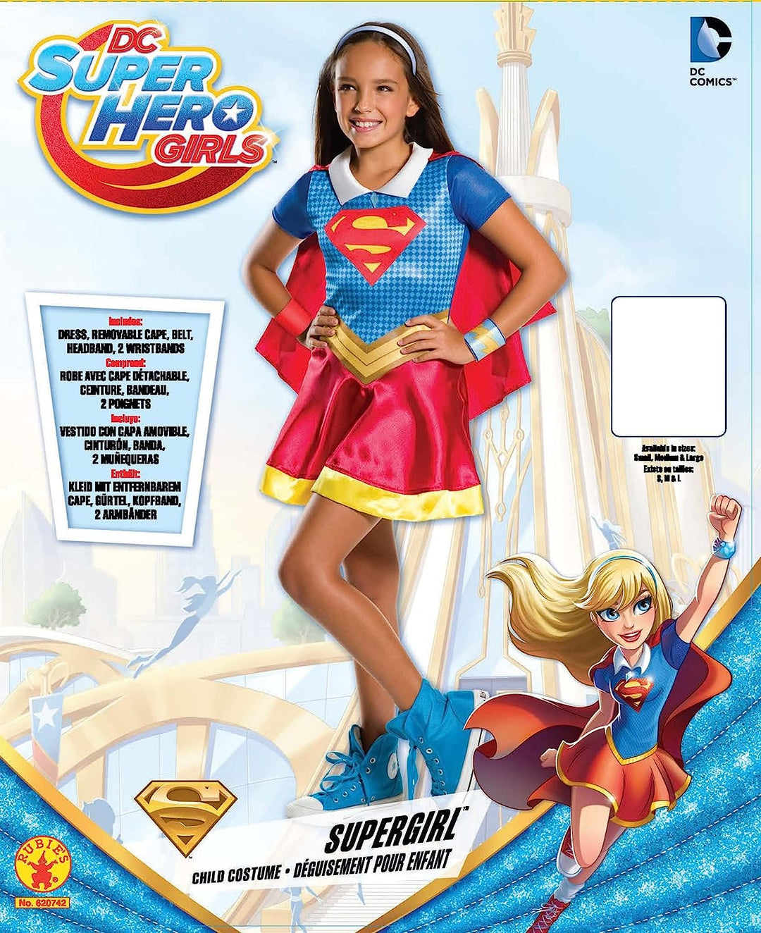 Supergirl Costume DC Superhero Girls_2