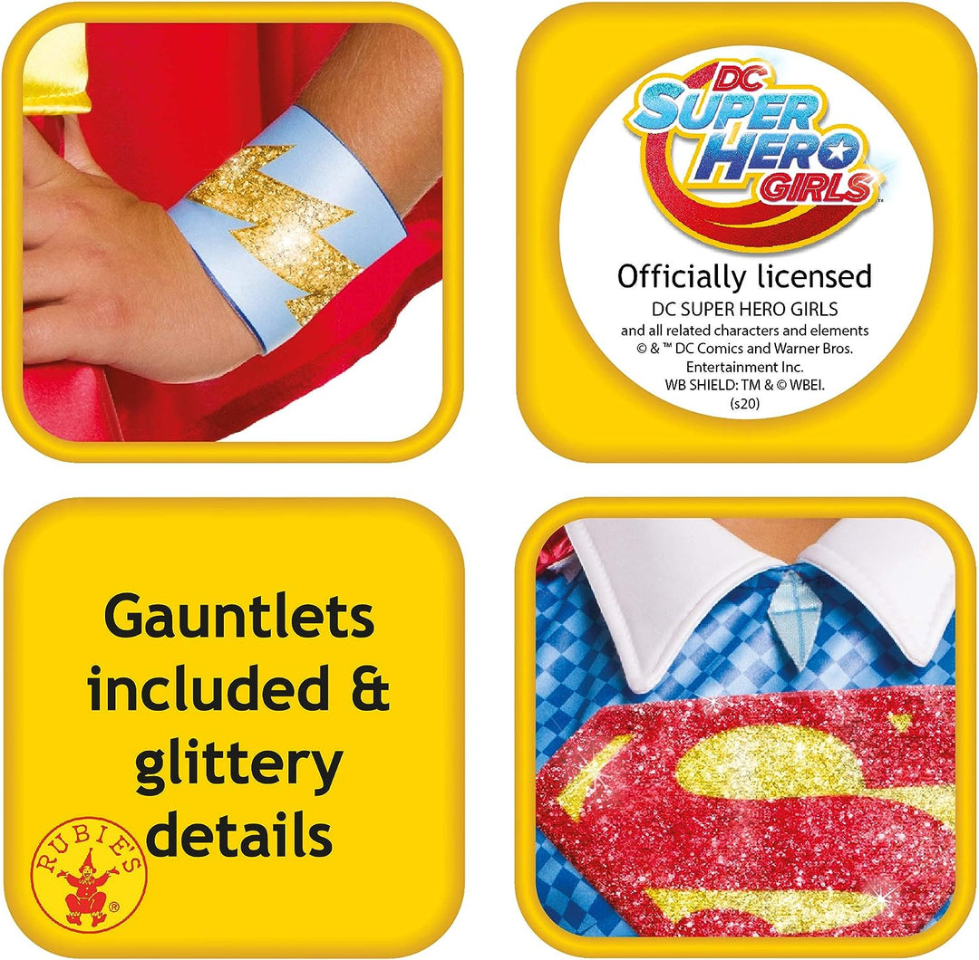 Supergirl Costume Kids DC Superhero Girls Deluxe_4