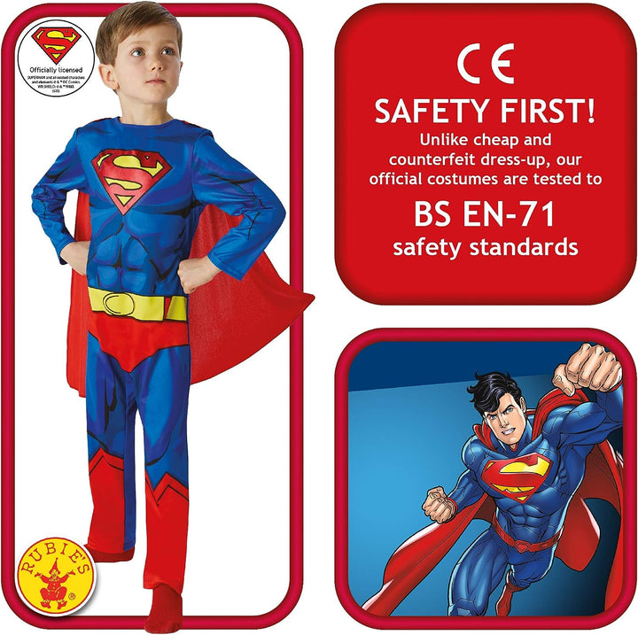 Superman Costume Classic Child Comic Book_5