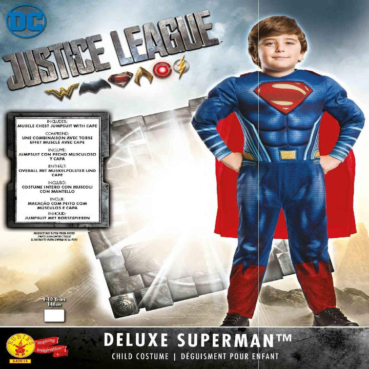 Superman Costume Kids Deluxe Justice League_4
