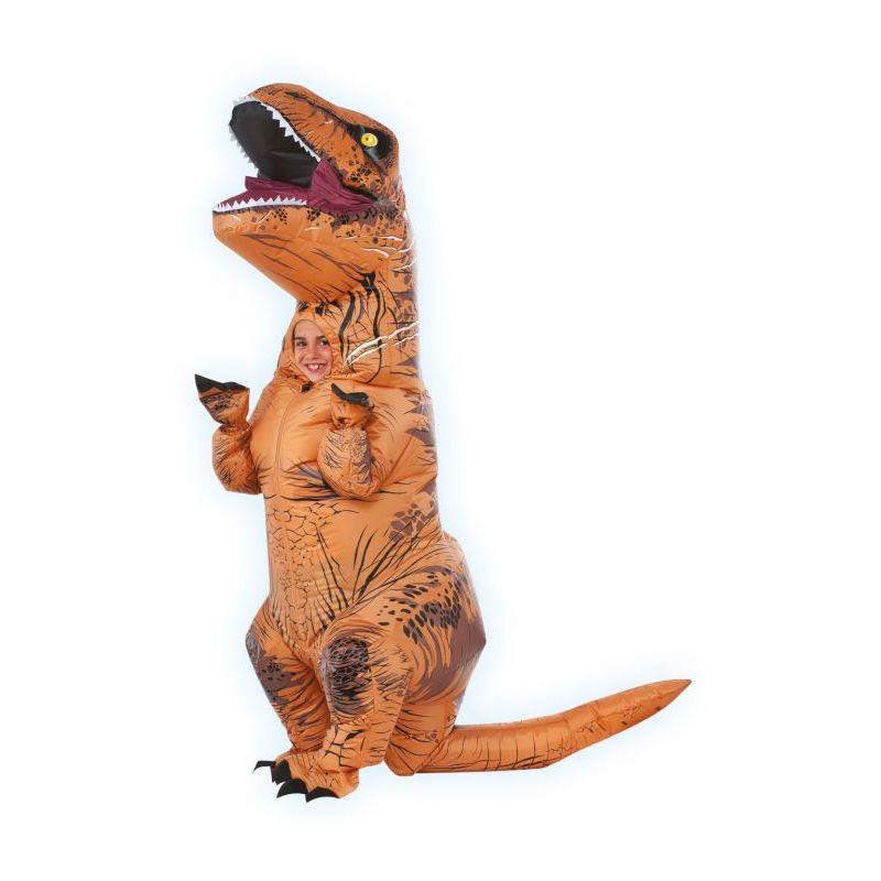 T-Rex Inflatable Costume Child 5-7 Years Jurassic Park_1