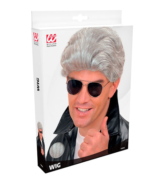Greaser Wig Grey - In Box