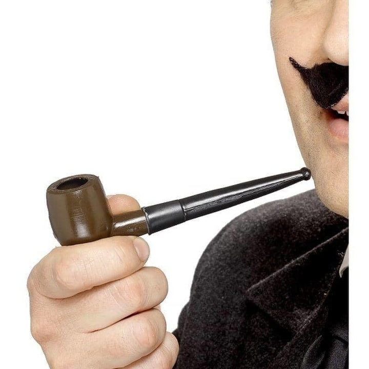 Tales Of Old England Plastic Smoking Pipe Adult Brown Costume_1