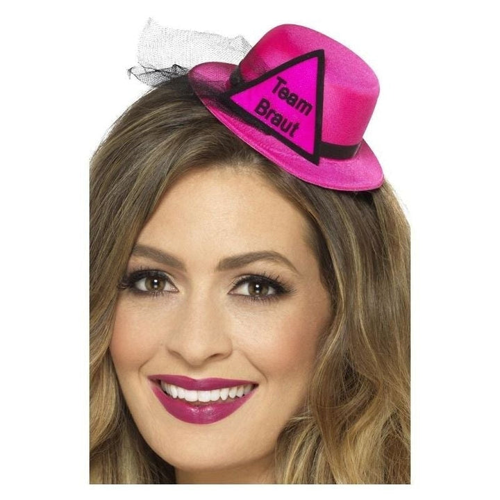 Size Chart Team Braut Hat Adult Pink Black