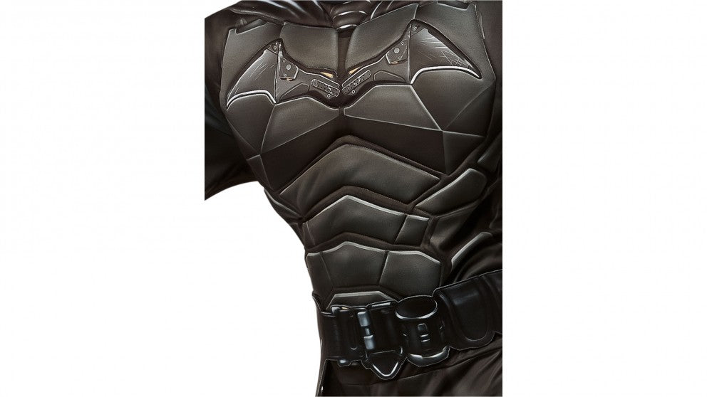 The Batman Costume Mens Printed Muscle Batsuit DC Comics_4