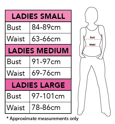 Size Chart The Wasp Costume Marvel Ladies