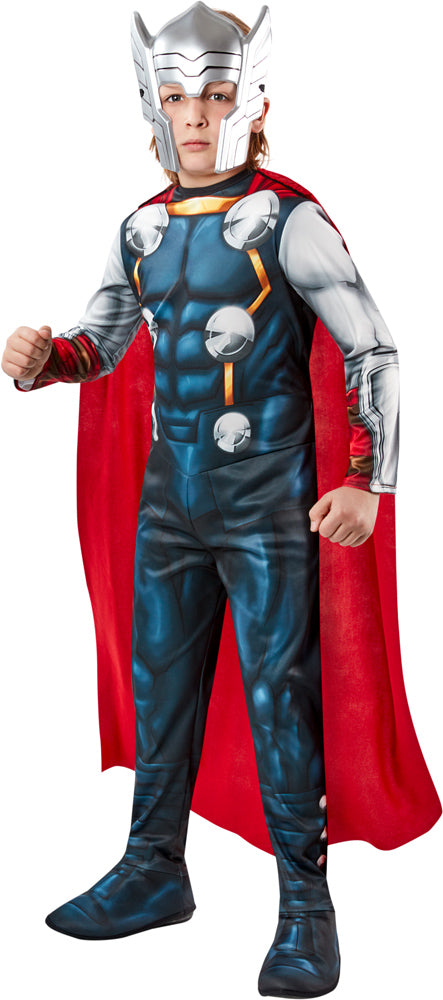 Thor Costume Kids Marvel Avengers Jumpsuit Cape_1
