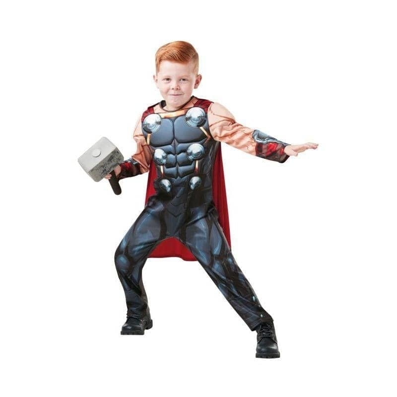 Thor Costume Kids Marvel Deluxe Classic Super Hero_1