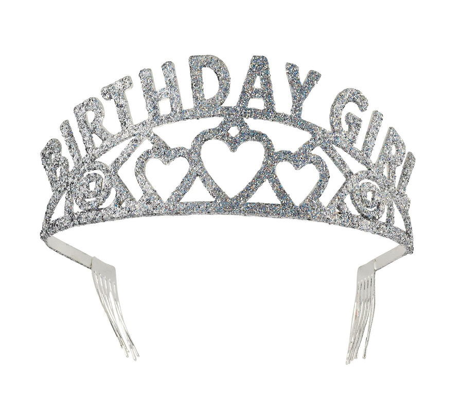Tiara Birthday Girl Glitter Costume Accessory_1