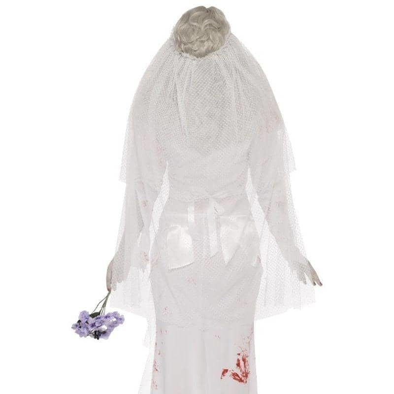 Till Death Do Us Part Zombie Bride Costume Adult White_2