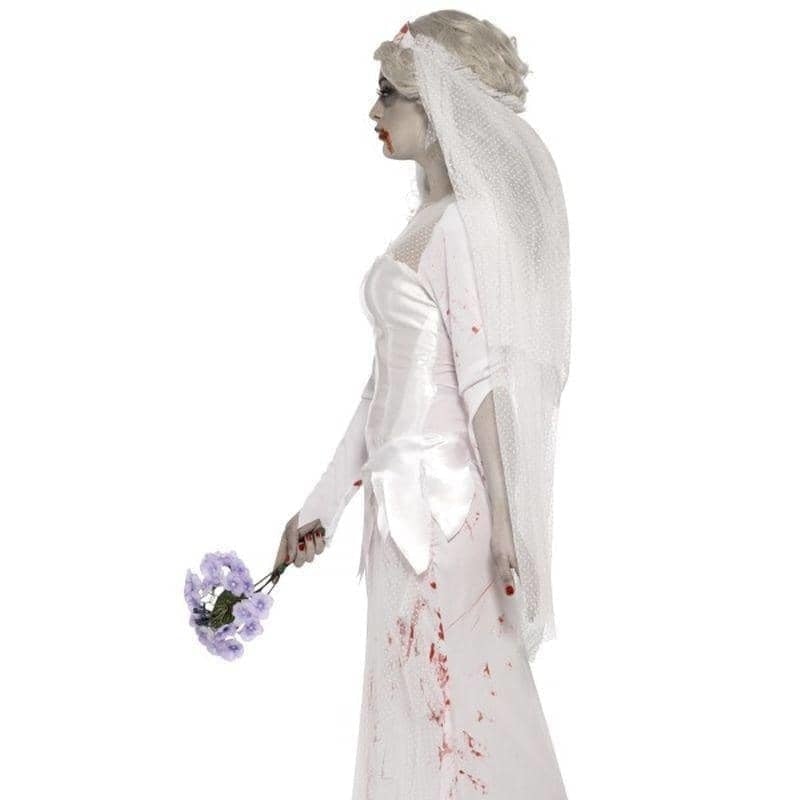 Till Death Do Us Part Zombie Bride Costume Adult White_3