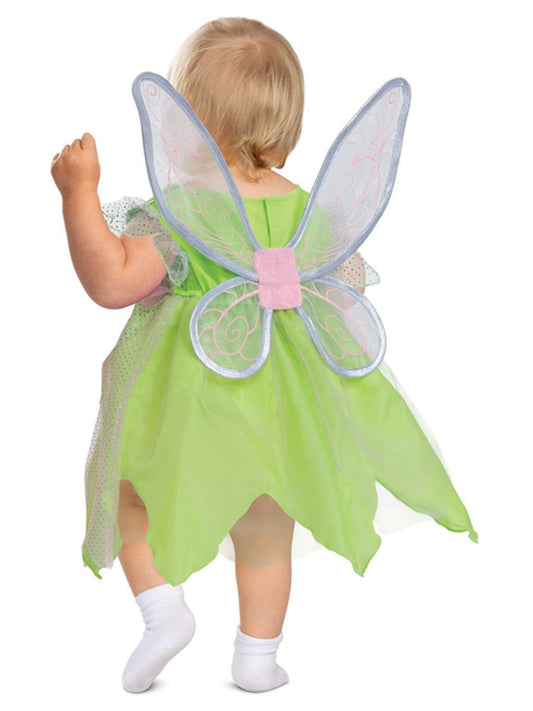 Tinker Bell Baby Dress Wings Fairy Peter Pan Costume 2