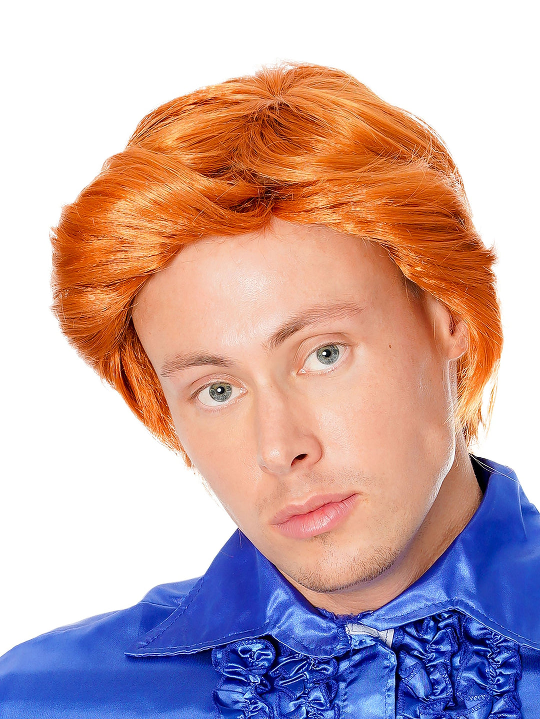 Tony Wig Ginger Short Flick Out Mens_1