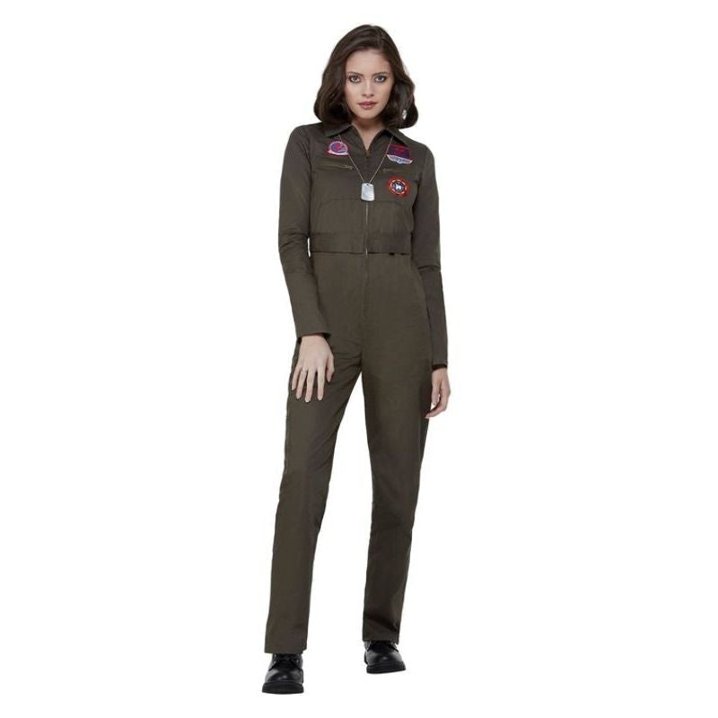 Top Gun Ladies Costume Khaki_1