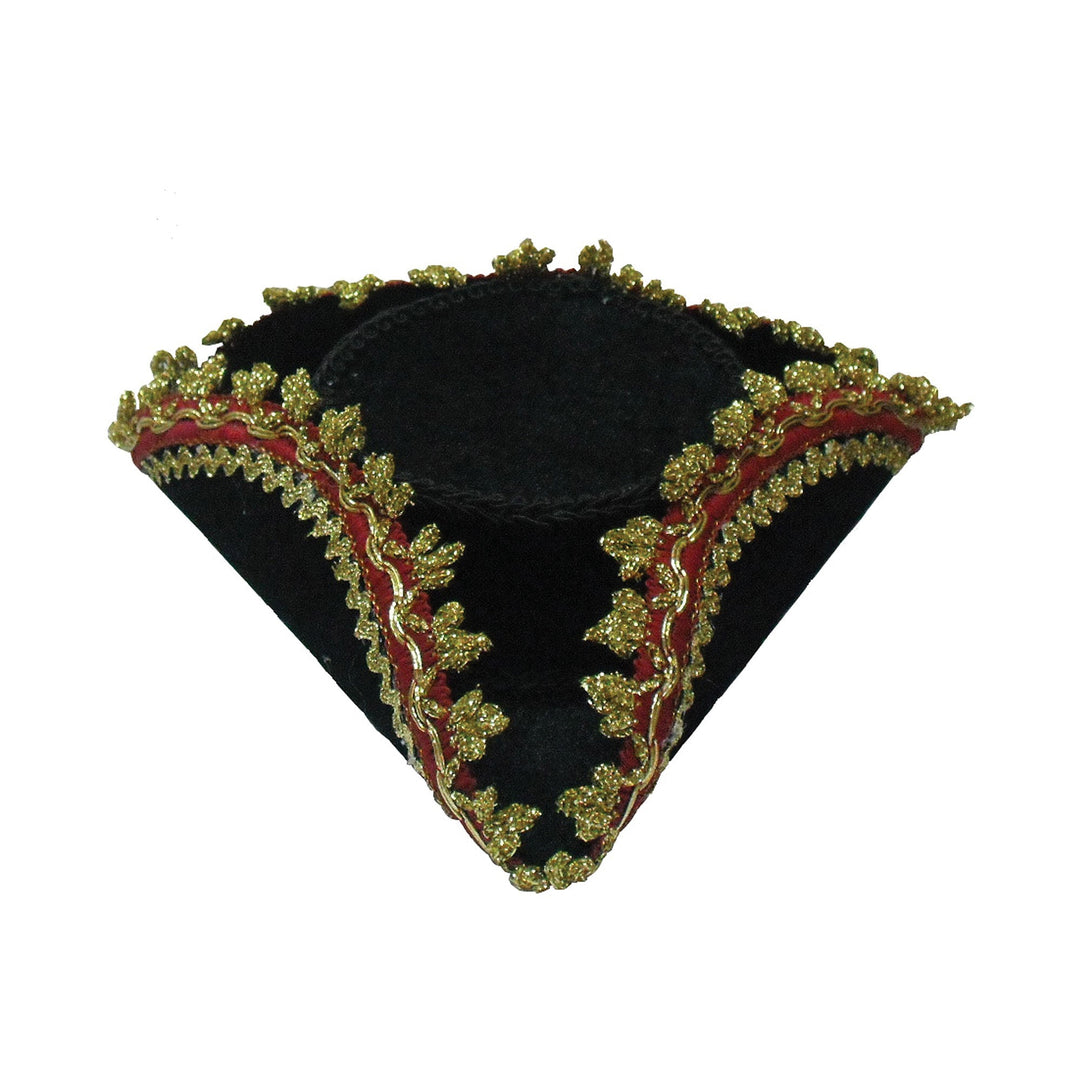 Tricorn Mini Hat + Gold Edge Hats Unisex_1
