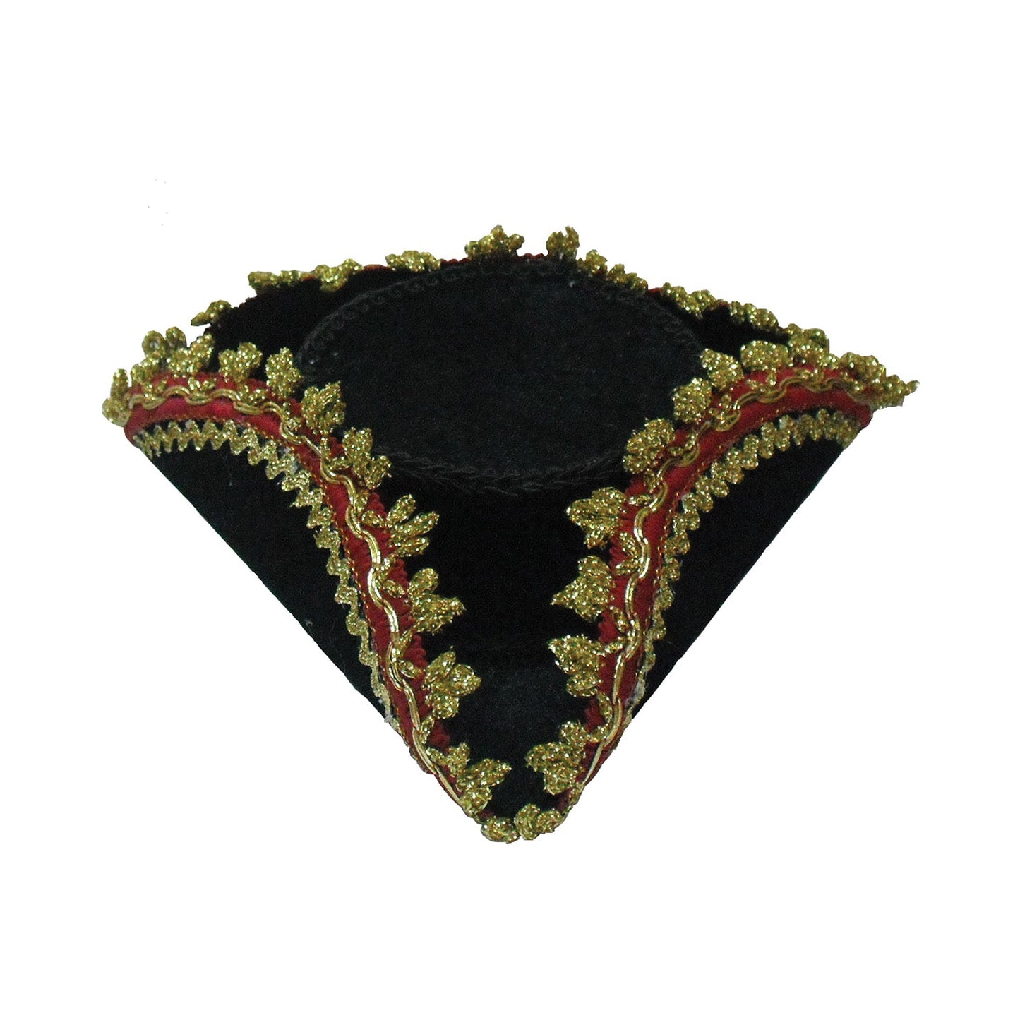 Tricorn Mini Hat + Gold Edge Hats Unisex 1