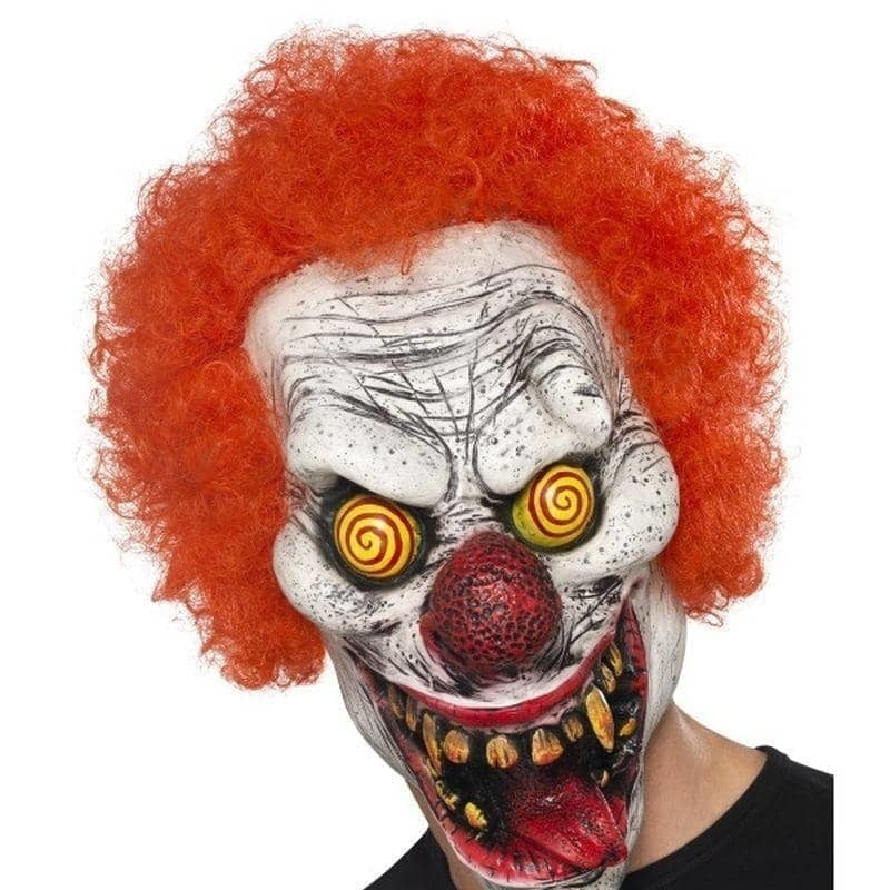 Twisted Clown Mask Adult Red Twisted Clown Mask Adult Red