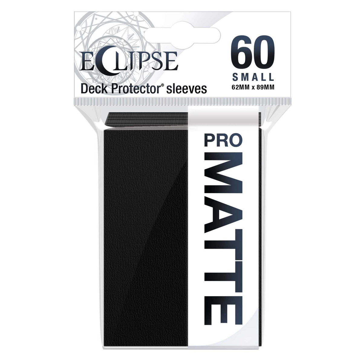 Eclipse Matte Small Card Sleeves: Jet Black (60) 1