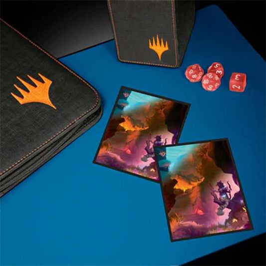 Magic The Gathering Bloomburrow 100ct Deck Protector Sleeves Red Seasonland 2