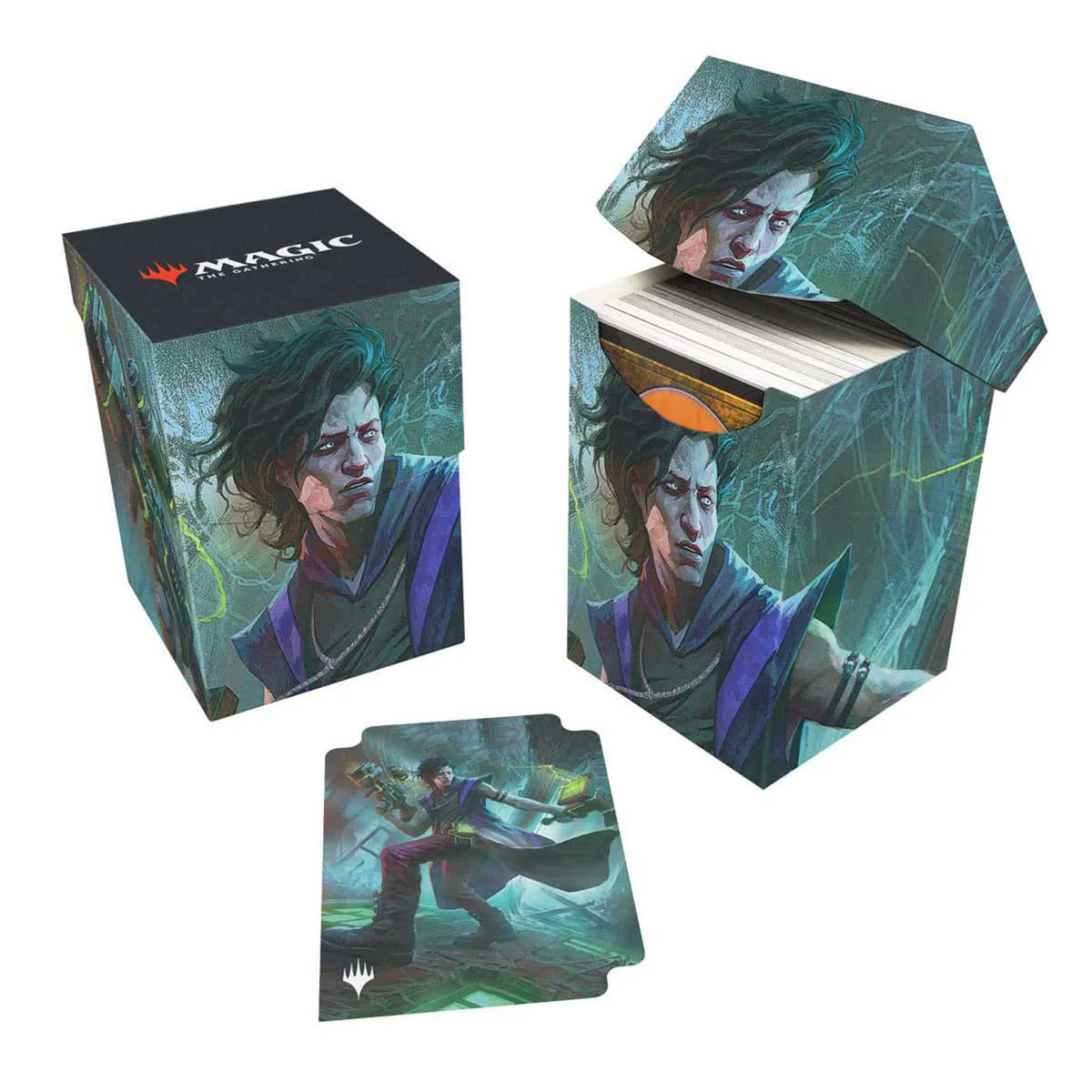 MTG Duskmourn 100 Card Deck Box Commander C Winter Cynical Opportunist 1