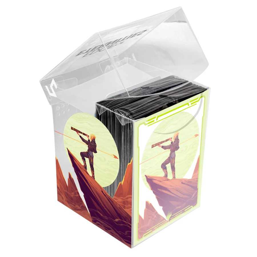MTG Edge of Eternities 100ct Deck Protector Sleeves Clear Box Key Character Mythic Gaming Accessory by Ultra Pro 3