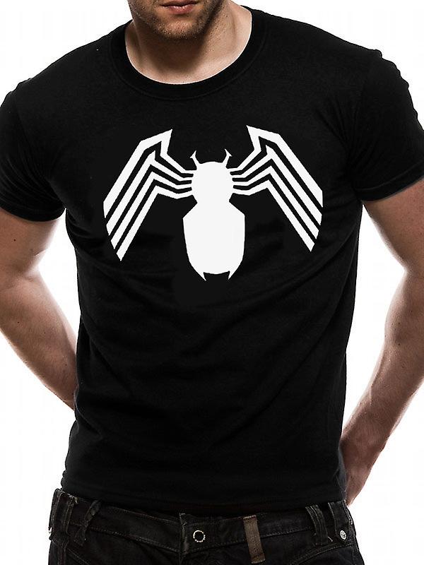 Venom White Logo Unisex T-Shirt Adult_1