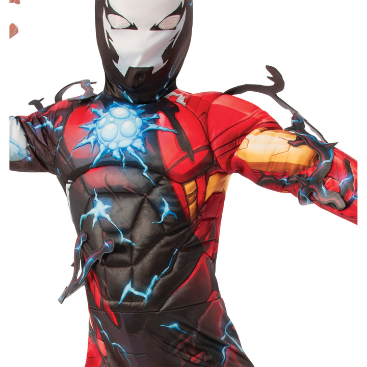 Venomized Iron Man Costume Child Maximum Venom Suit_2