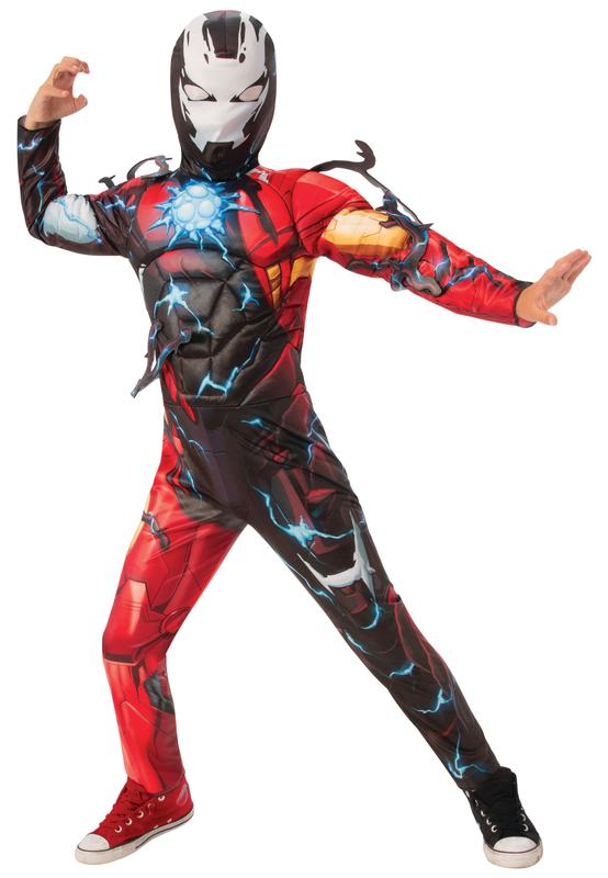 Venomized Iron Man Costume Child Maximum Venom Suit_1
