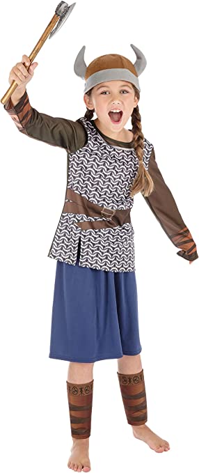 Viking Girl Childrens Costume_3