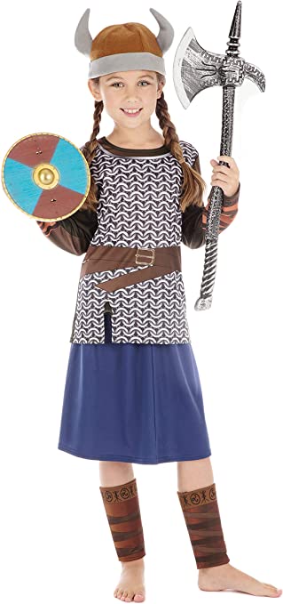 Viking Girl Childrens Costume_1