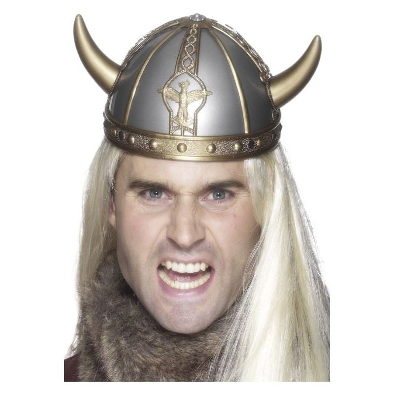 Size Chart Viking Helmet Adult Silver Gold Horns