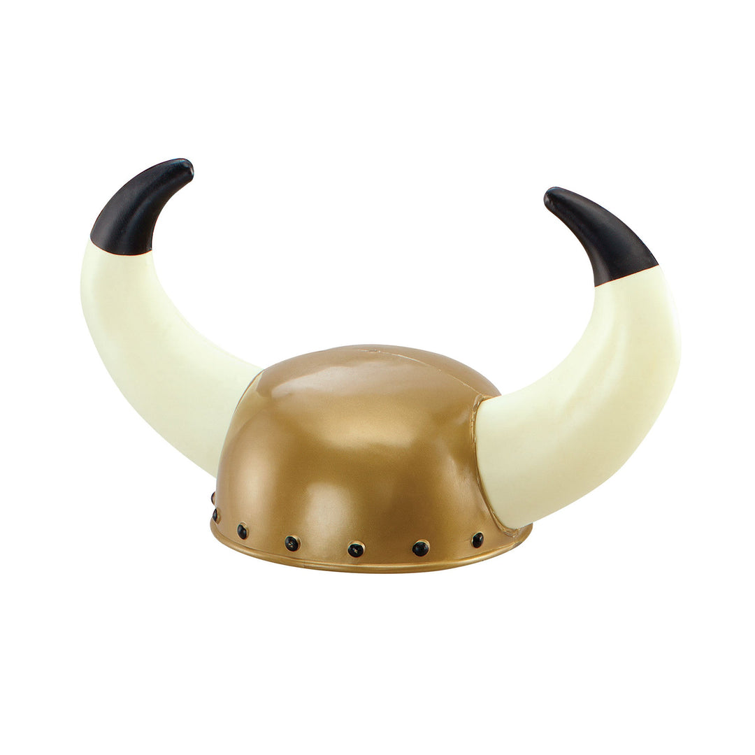Viking Helmet Plastic Horns Costume Accessory_1