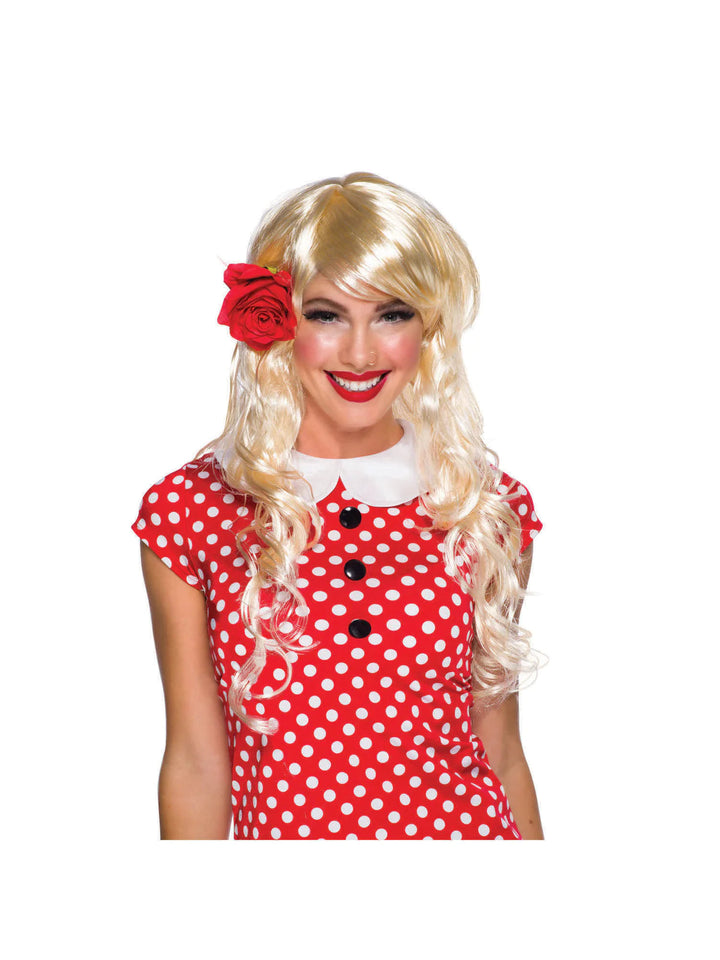 Size Chart Vixen Wavy Blonde Wig Disney Princess Hair