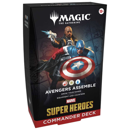 Magic the Gathering Marvel Super Heroes Commander Deck Card Game Expansion