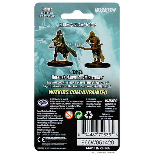 Human Female Ranger D and D Nolzurs Marvelous Unpainted Miniatures W1 Miniature Game by Wiz Kids 2