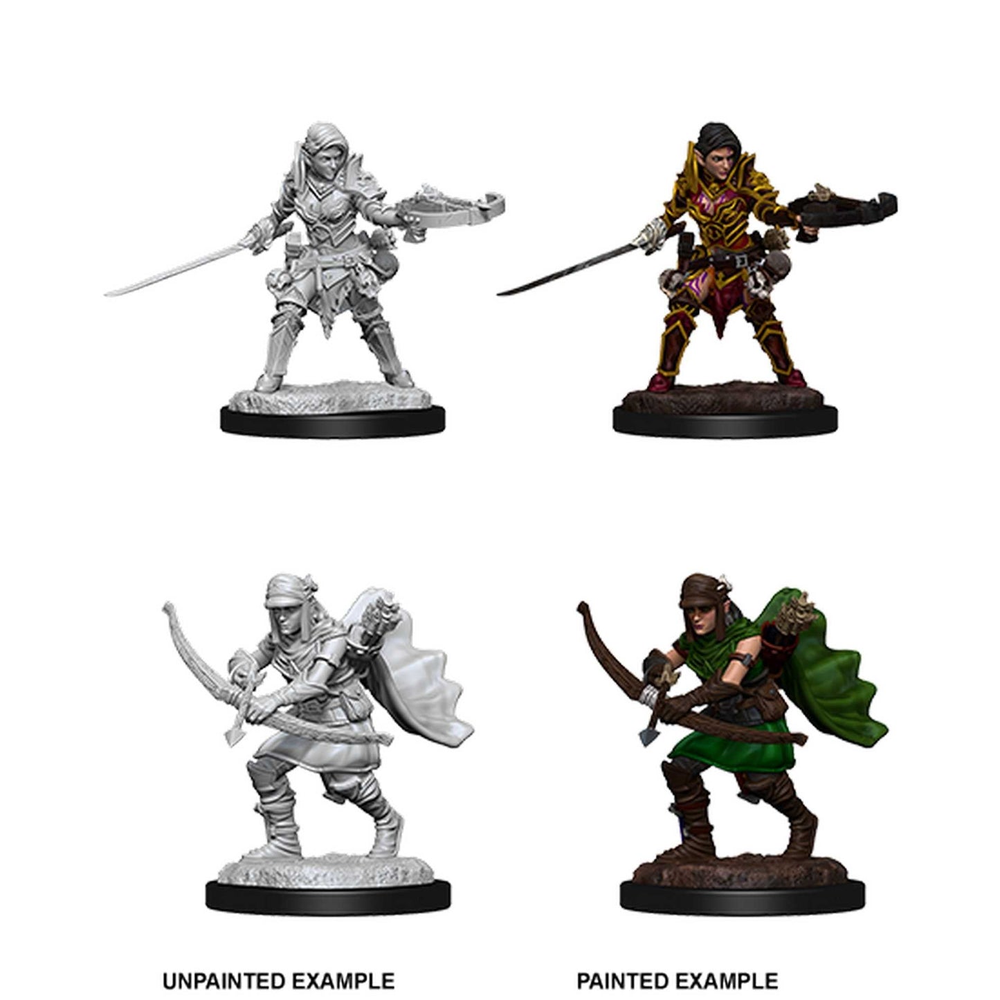D&D Nolzur's Marvelous Unpainted Miniatures: Female Half-Elf Ranger 1