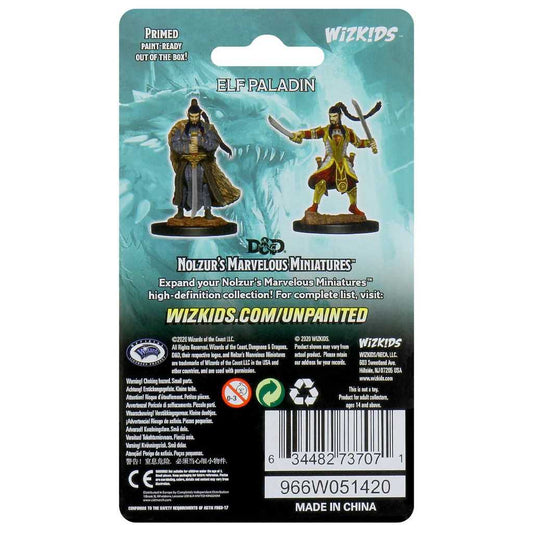 Male Elf Paladin D and D Nolzurs Marvelous Unpainted Miniatures W9 Miniature Game by Wiz Kids 2