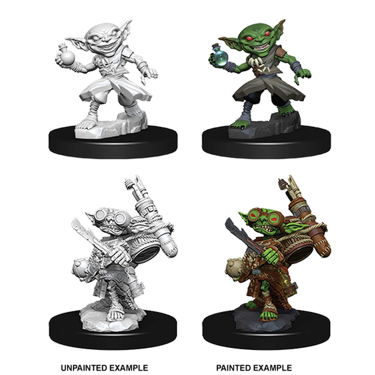 Pathfinder Deep Cuts Unpainted Miniatures: Male Goblin Alchemist 1