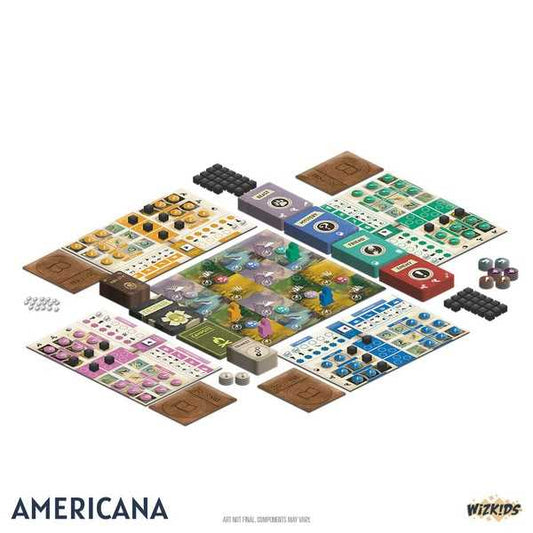 Trail Story America Board Game by Wiz Kids 2