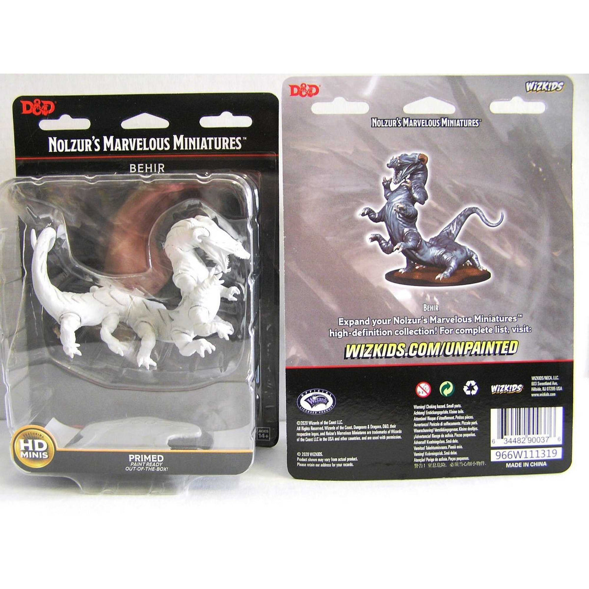 Behir D and D Nolzurs Marvelous Unpainted Miniatures W11 Miniature Game by Wiz Kids 2