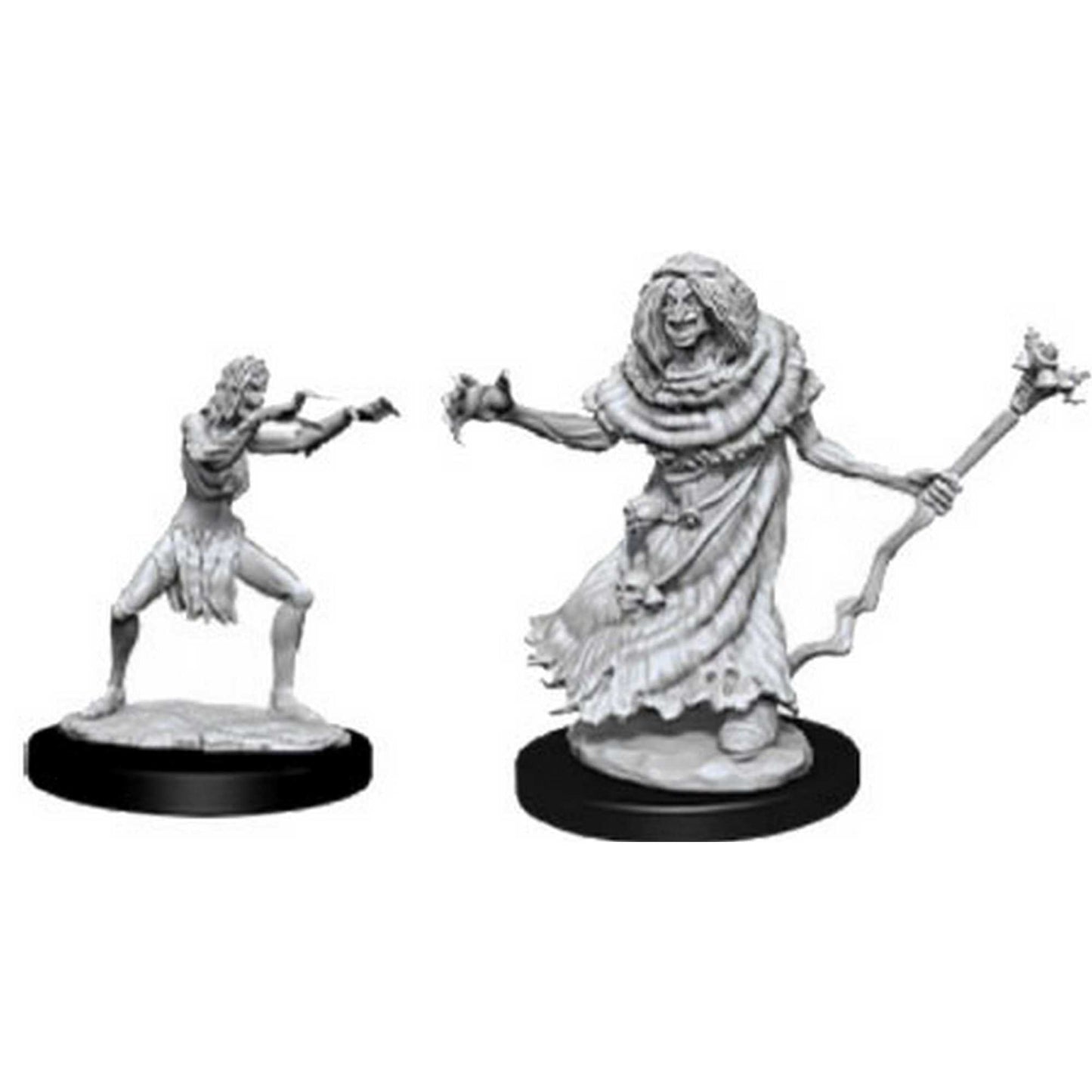 Sea Hag and Bheur Hag D and D Nolzurs Marvelous Unpainted Miniatures W12 Miniature Game by Wiz Kids 1