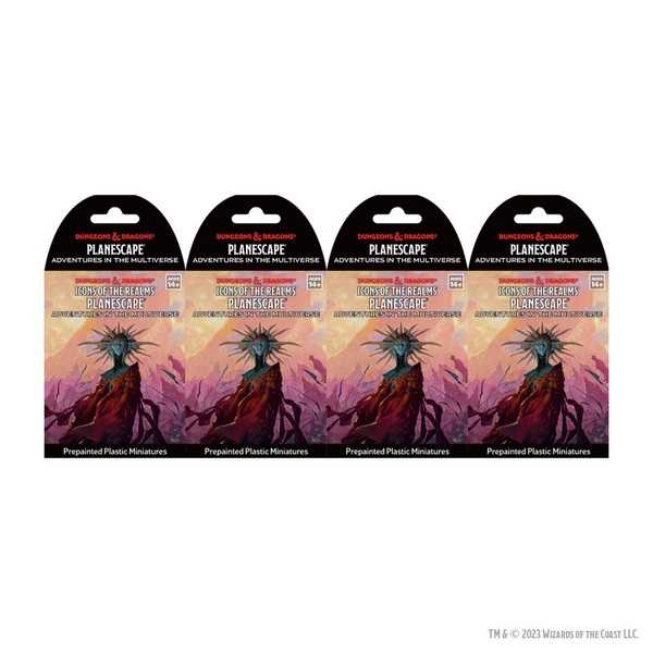 Planescape Adventures in the Multiverse 8 ct Booster Brick Set 30 D and D Icons of the Realms Miniature Game by Wiz Kids 1